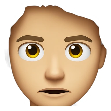 Anakin Skywalker angry with blood eyes sticker