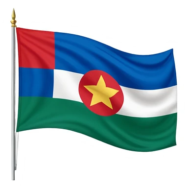 Crie um emoji da bandeira do estado do Paraná que fica no Pais Brasil sticker