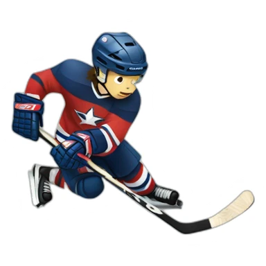 hockey cesped sticker