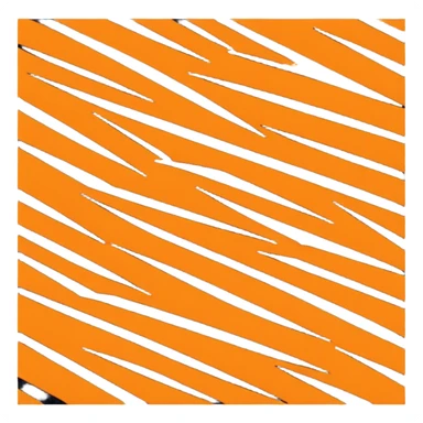 ''tiger Patterned''  sticker