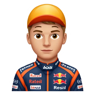 Max Verstappen from formula 1 sticker