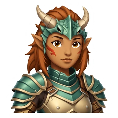 Warcraft-Dragonborn -female sticker