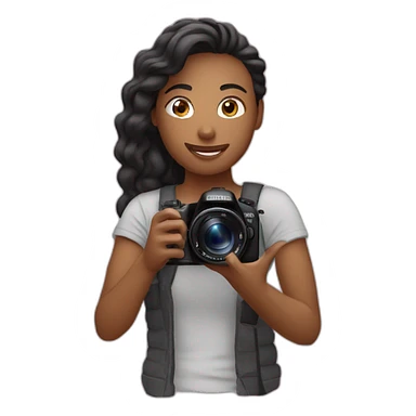 vlogging using mirrorless camera sticker