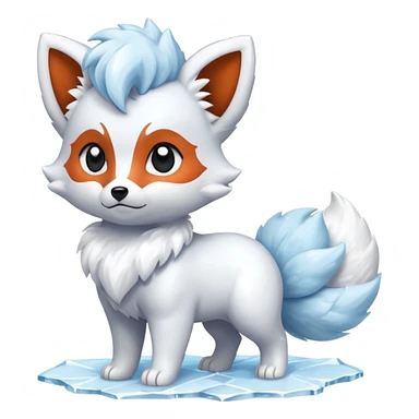 Alolan vulpix sticker