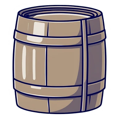 orange road construction barrel sticker