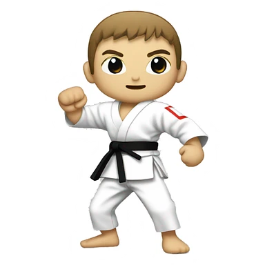 Logo of kyokushin karate  sticker