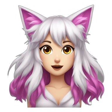 ahri league of legends sticker
