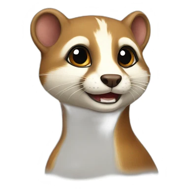 stoat sticker