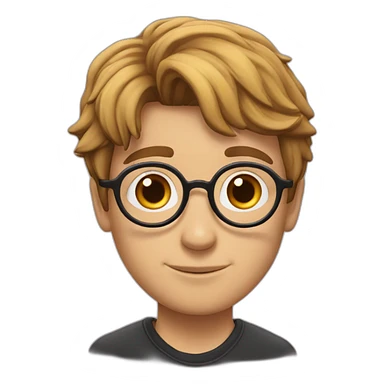 Harry Potter wears a T-shirt with the word Sude on it sticker