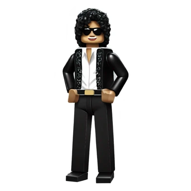 MICHAEL JACKSON full body lego sticker