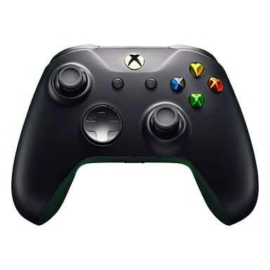 Clash of Clans aesthetic: Cinematic Playful Xbox Series X Console Portrait Emoji, rendered in a 3D vector-style similar to standard emojis with minimal shading and bold, simplified shapes. A compact, distinct form with signature details, softly glowing with a modern gaming energy charm. Simplified yet unmistakably iconic, highly detailed and consistent, glowing with a soft radiance and high shine. Stylized with a touch of next-gen innovation and a soft glowing outline, capturing the essence of a beloved gaming relic with a friendly, playful manner! sticker