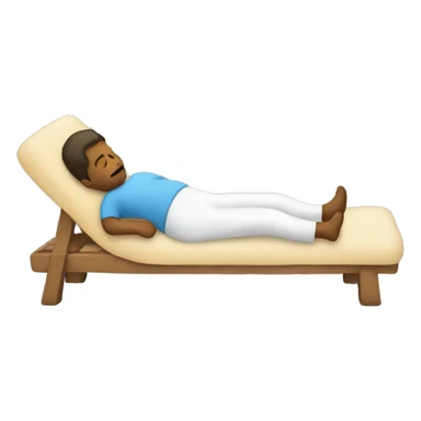 person resting sticker