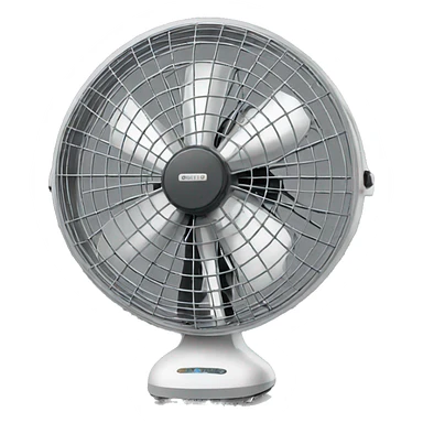 Electric fan sticker