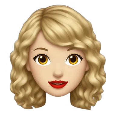 taylor swift red sticker