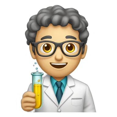 Cut ca-scientist-with-test-tube sticker