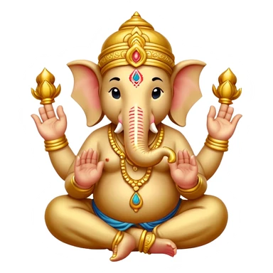 a ganesh sticker classic sticker