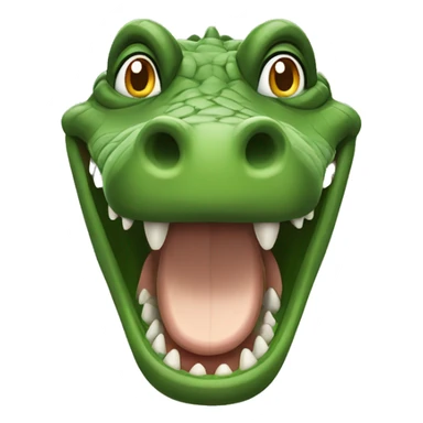 Crocodile Snout sticker