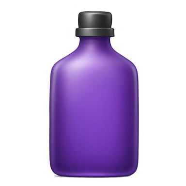 Purple lotion bottle sticker