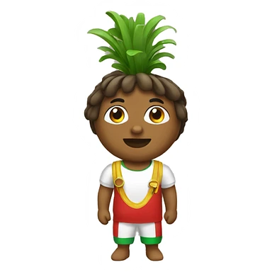 Emoji Guadeloupe  sticker