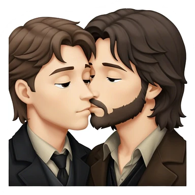 Remus lupin kissing Sirius black sticker