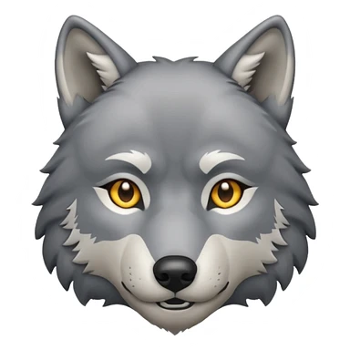 love wolf sticker