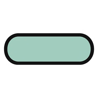 cute minimalistic dash, mint green sticker