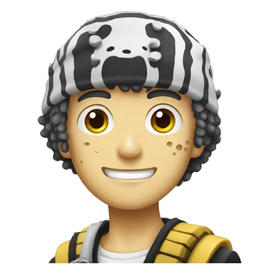 TRAFALGAR law  sticker