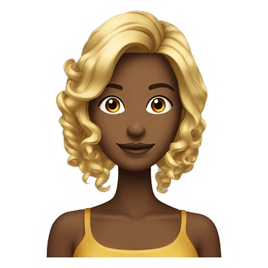 Mulher com produto de cabelo na mão que é a progressiva fashin gold sticker