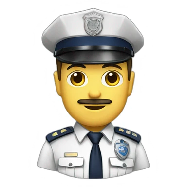 Police française  sticker