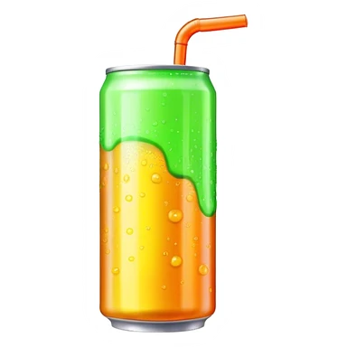 Neon energy drink sticker