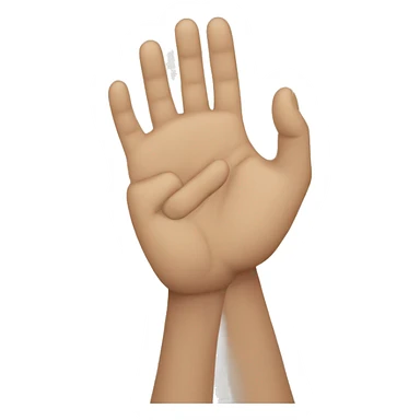 Hands giving hope sticker