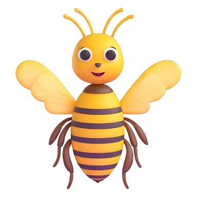 honey bee sticker