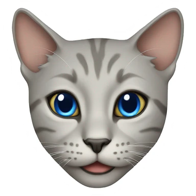 Gatto blu sticker