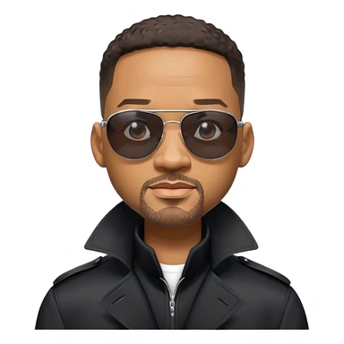 will smith neo character matrix sticker
