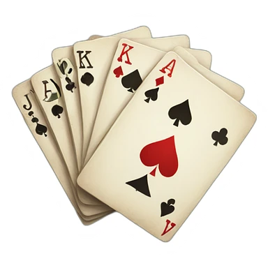 poker-hand-royal-flush sticker