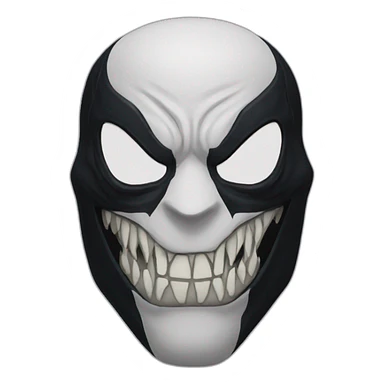 venom mask sticker