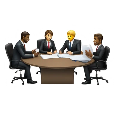 business meeting sticker