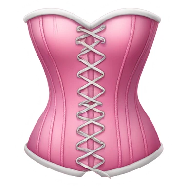 pink corset sticker