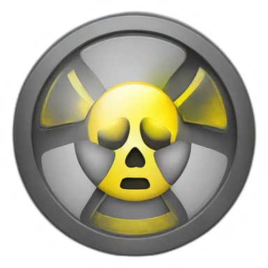 Radiation sticker