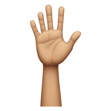 ten fingers up sticker