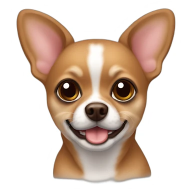Chiuahua brown sticker