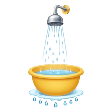 Hot shower  sticker