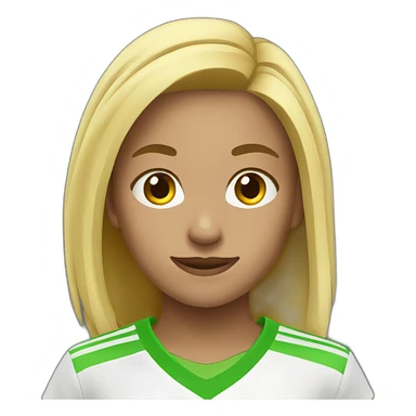 alisha player soccer sticker