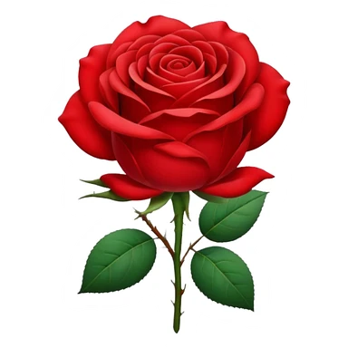Une rose sticker
