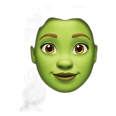 Shrek queen sticker