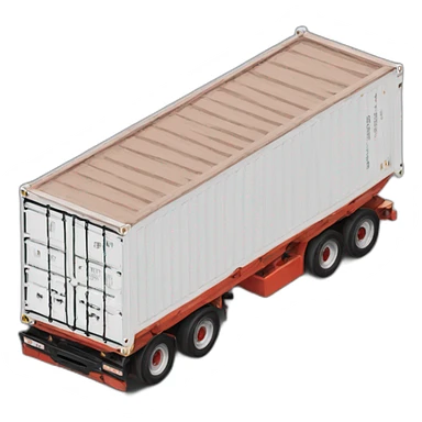container truck sticker