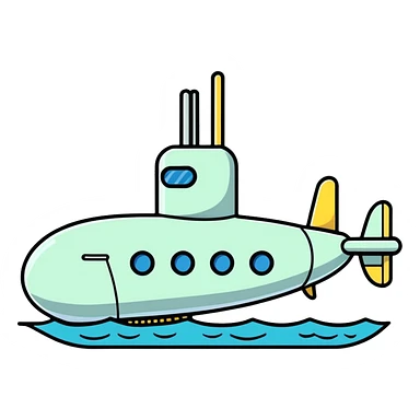 submarine sticker