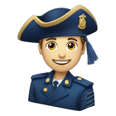 Book of navy blue and indigo sticker