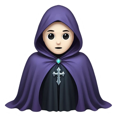 Shadowy Phantom with Cloak sticker