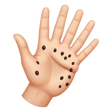 Yvl hand sign sticker